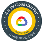 Google Cloud Certified Professional Cloud Developer Badge